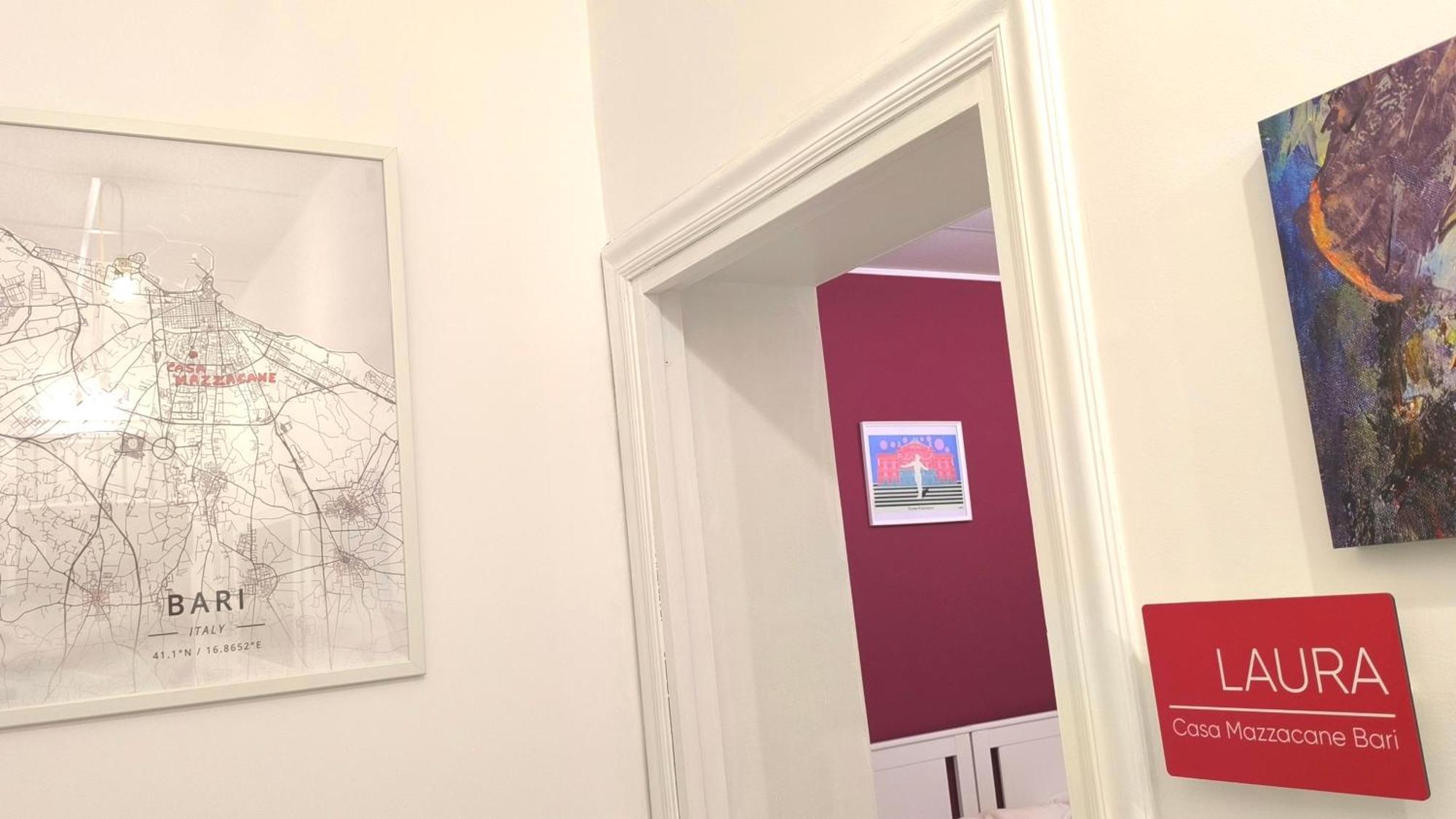 Casa Mazzacane Bari Appartamento Con 2 Camere Da Letto Luaran gambar